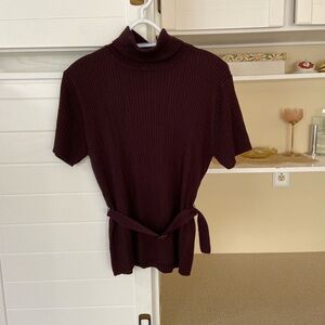 Vintage Ribbed Brown Shirt